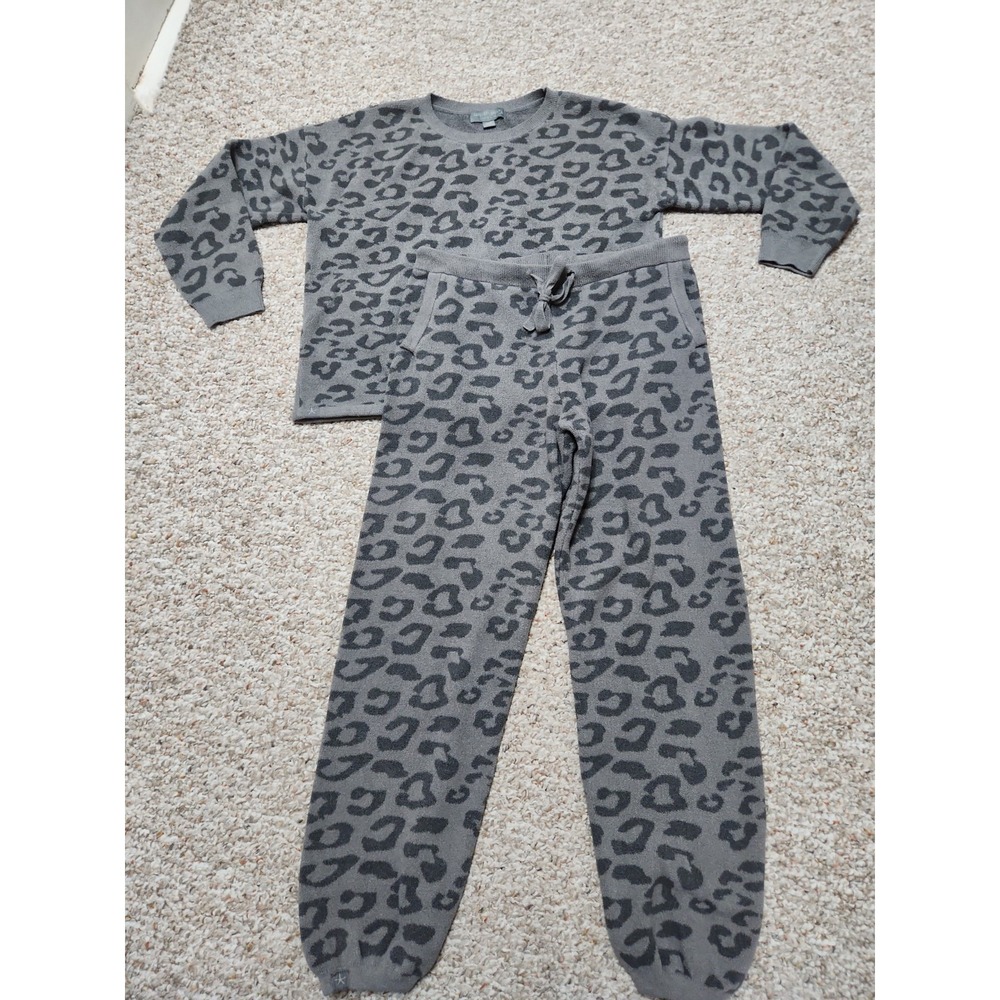 Barefoot Dreams CozyChic Ultra Lite Barefoot In the Wild Lounge Set Girls 12/14